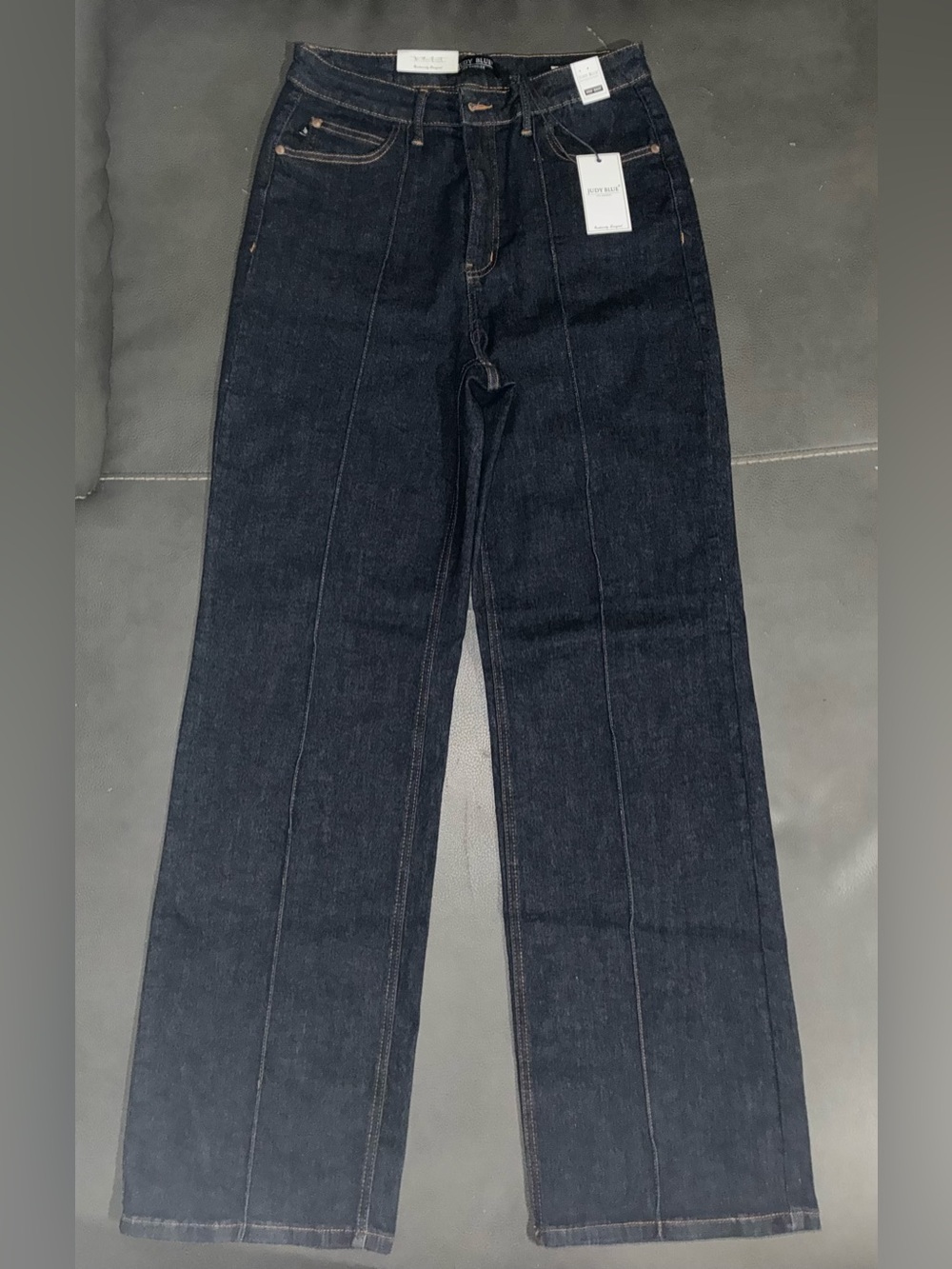 Judy Blue High Waist Wide Leg Jeans NWT Dark Wash Size 11/30